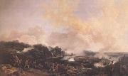 Philip James de Loutherbourg Warley Camp The Mock Attack (mk25) painting
